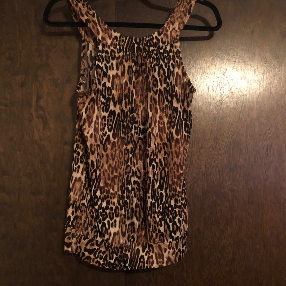 Animal Print Tank Top